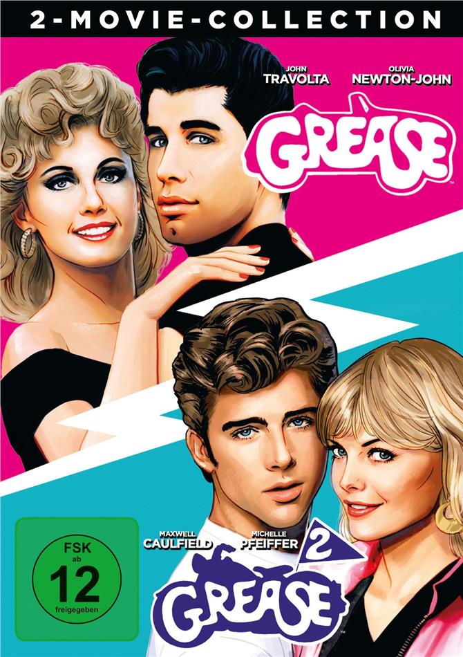 Grease 1 / Grease 2 2 DVDs