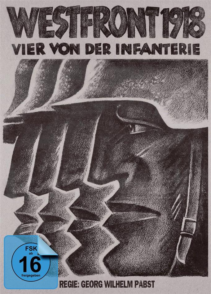 Westfront 1918 - Vier von der Infanterie (1930) s/w, Limited Edition, Mediabook, Blu-ray + DVD