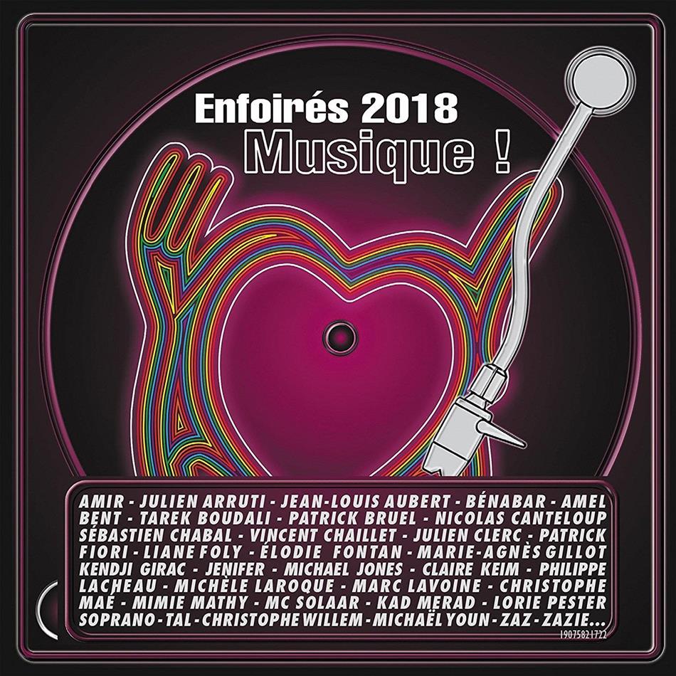 Les Enfoirés - Enfoirés 2018 Musique ! 2 CDs