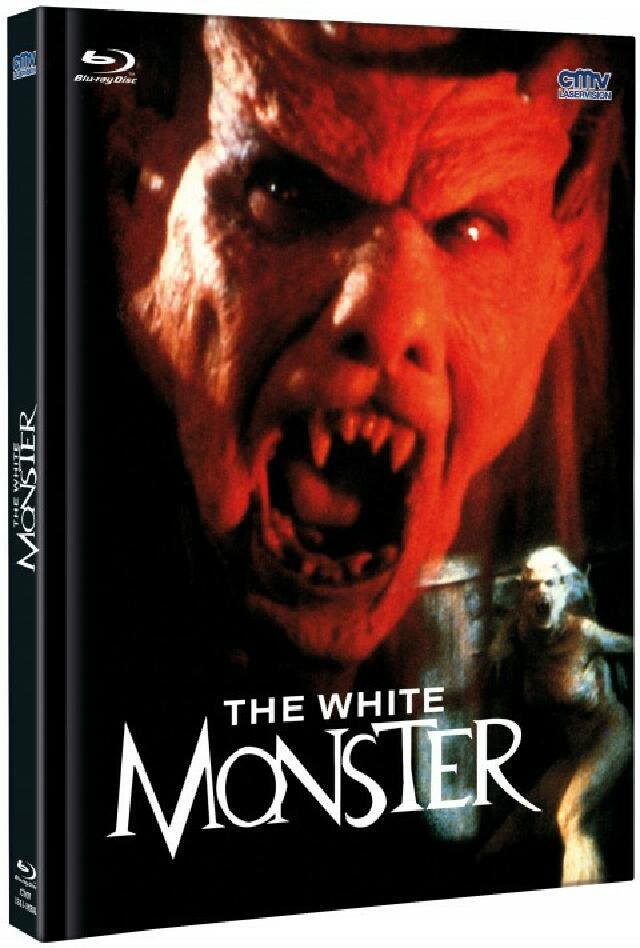 The White Monster (1988) Cover A, Limited Edition, Mediabook, Uncut, Blu-ray + DVD