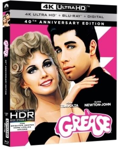 Grease (1978) 40th Anniversary Edition, 4K Ultra HD + Blu-ray