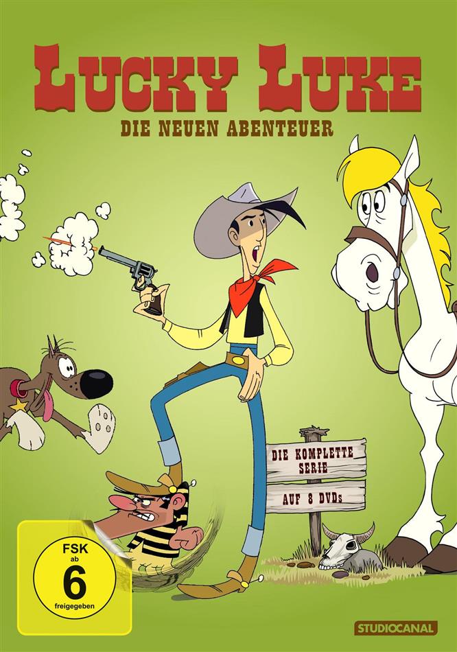 Lucky Luke - Die neuen Abenteuer - Gesamtbox 8 DVDs