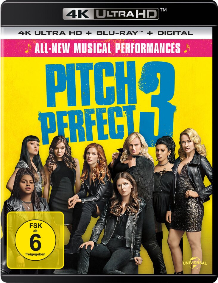 Pitch Perfect 3 (2017) 4K Ultra HD + Blu-ray