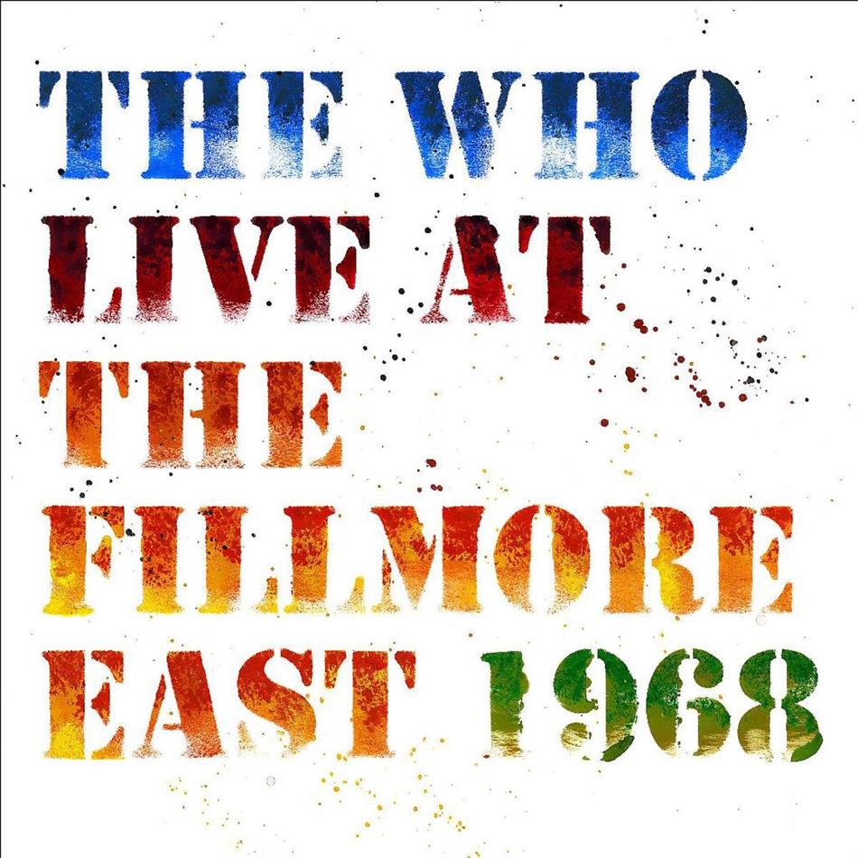 The Who - Live At The Fillmore East 1968 3 LPs