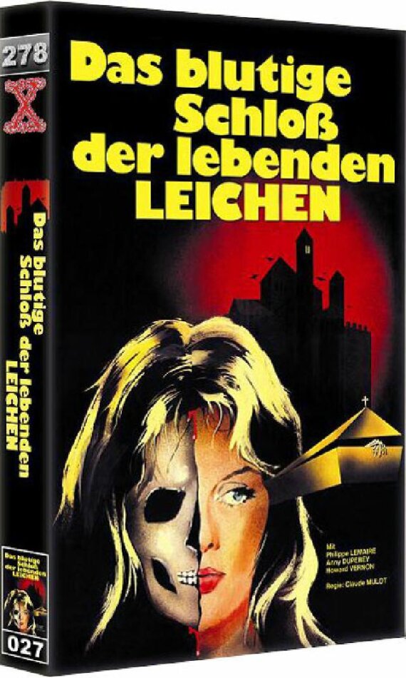 Das blutige Schloß der lebenden Leichen (1970) Grosse Hartbox, Cover B, Uncut