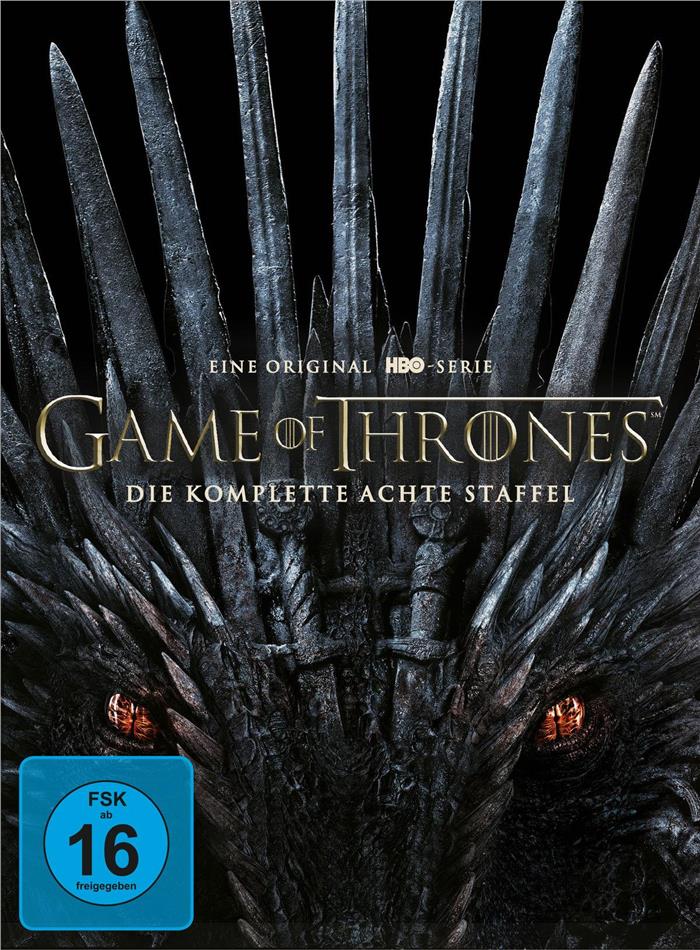 Game of Thrones - Staffel 8 4 DVDs