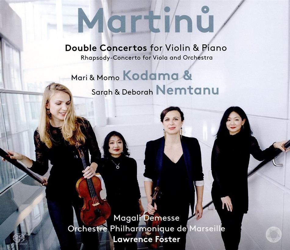 Lawrence Foster, Magali Demesse, Mari Kodama, Momo Kodama, … - Double Concertos For Violin & Piano Hybrid SACD