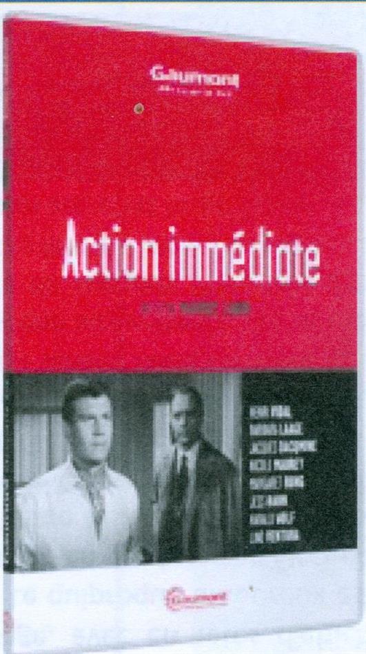 Action immédiate (1957) Collection Gaumont Découverte, s/w