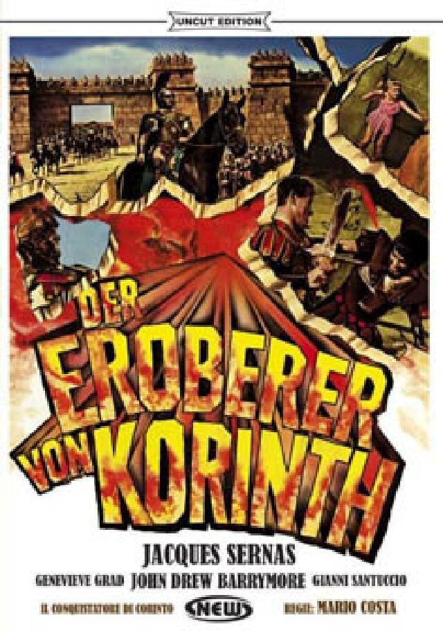 Der Eroberer von Korinth (1961) Grosse Hartbox, Uncut
