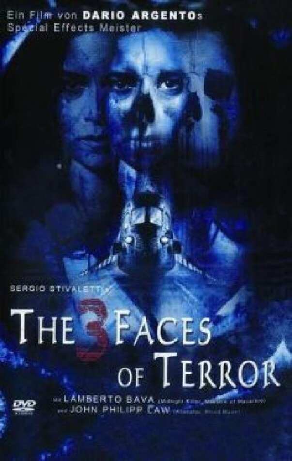 The 3 Faces of Terror (2004) Grosse Hartbox, Cover B, Uncut