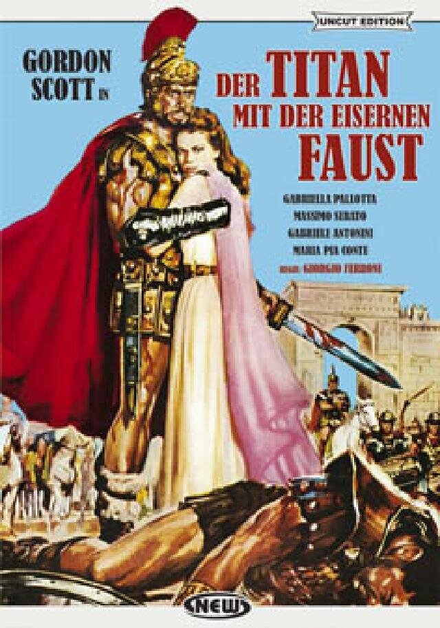 Der Titan mit der eisernen Faust (1964) Kleine Hartbox, Cover A, Uncut
