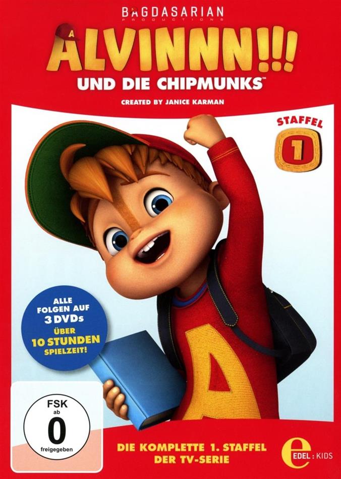 Alvinnn!!! und die Chipmunks - Staffel 1 Box, 3 DVDs