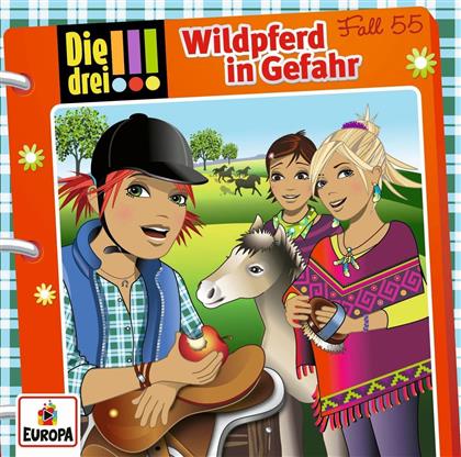 Die Drei !!! - 055/Wildpferd in Gefahr