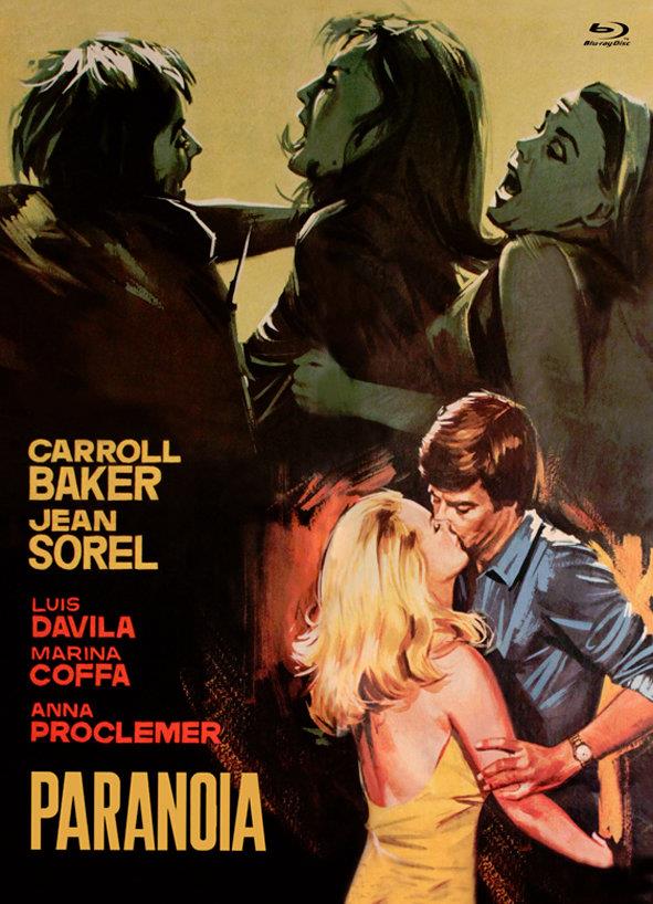 Paranoia (1970) Cover A, Eurocult Collection, Limited Edition, Mediabook, Blu-ray + DVD