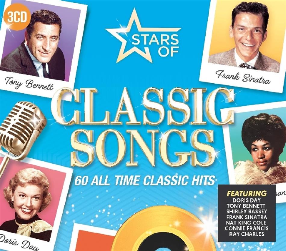 Stars Of Classic Songs - 60 All Time Classic Hits 3 CDs