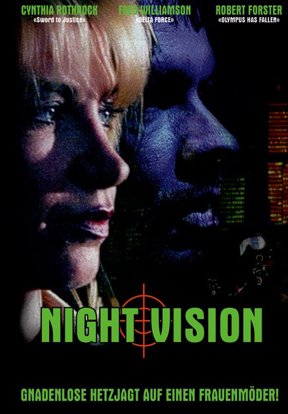 Night Vision (1997) Cover D, Édition Limitée, Mediabook, Uncut, Blu-ray + DVD