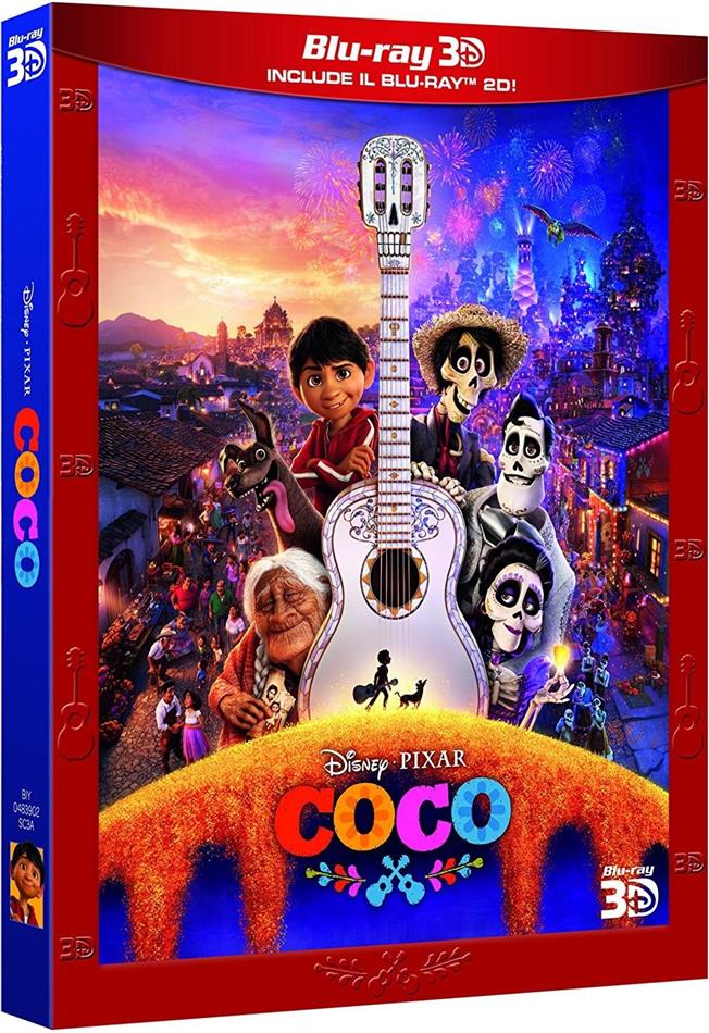 Coco (2017) Blu-ray 3D + Blu-ray