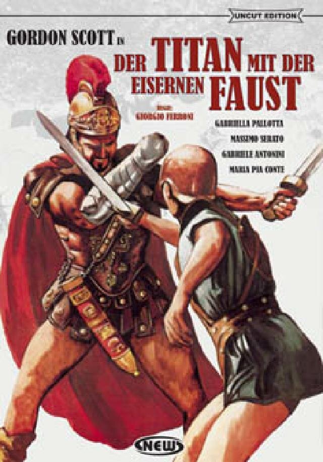Der Titan mit der eisernen Faust (1964) Kleine Hartbox, Cover B, Uncut