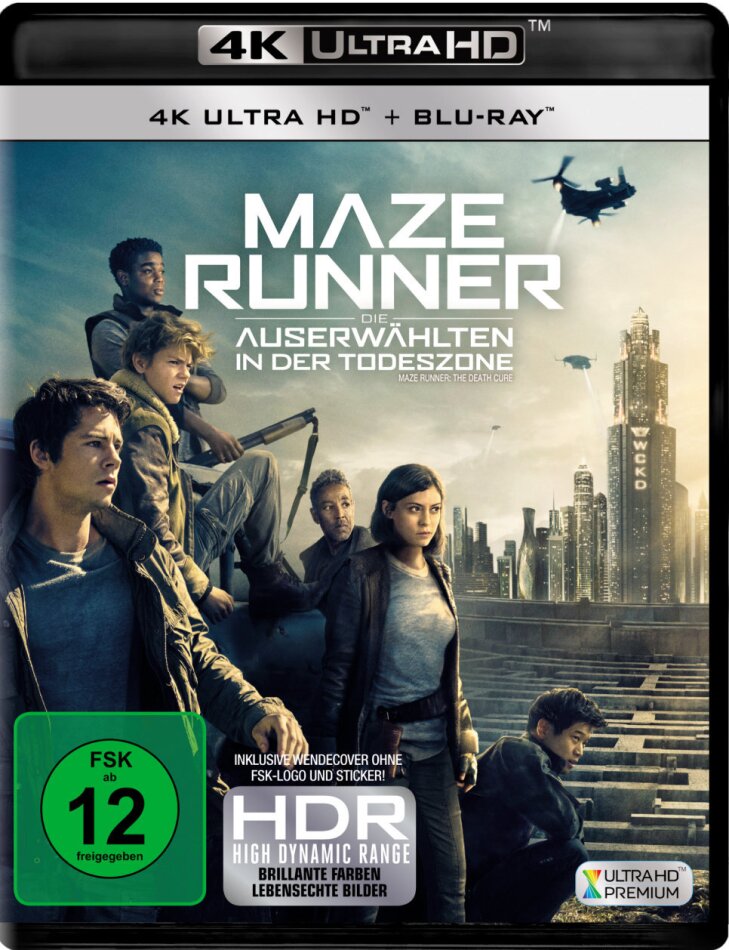 Maze Runner 3 - Die Auserwählten in der Todeszone (2018) 4K Ultra HD + Blu-ray