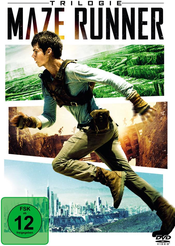 Maze Runner Trilogie 3 DVDs