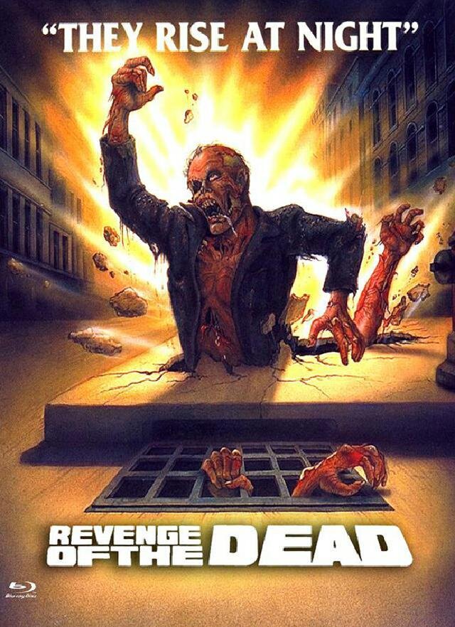 Revenge of the Dead (1983) Cover D, Eurocult Collection, Limited Edition, Mediabook, Blu-ray + DVD