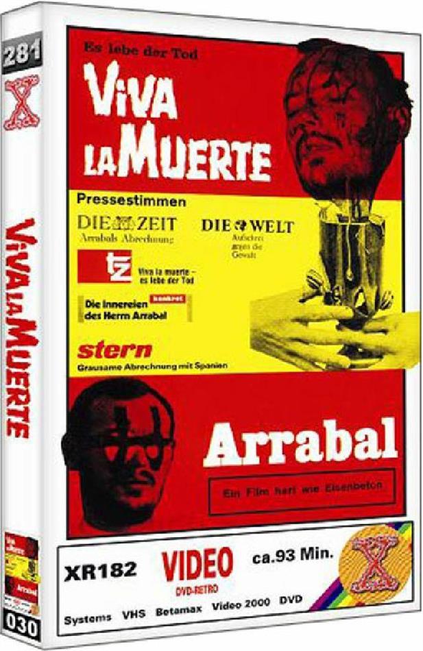 Viva la muerte (1971) Grosse Hartbox, Uncut