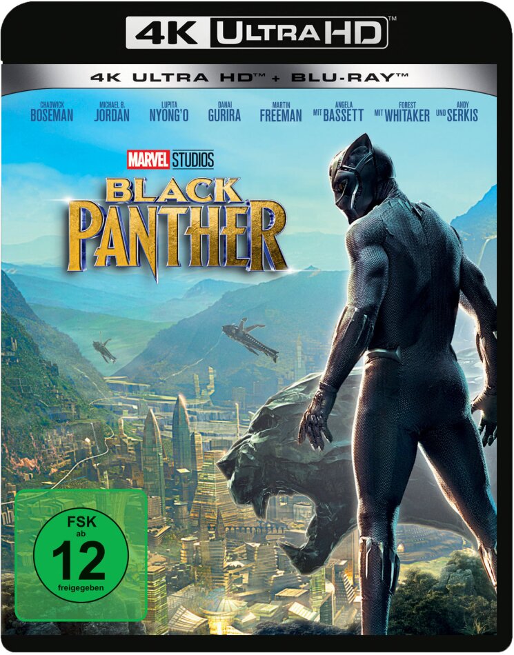 Black Panther (2018) 4K Ultra HD + Blu-ray