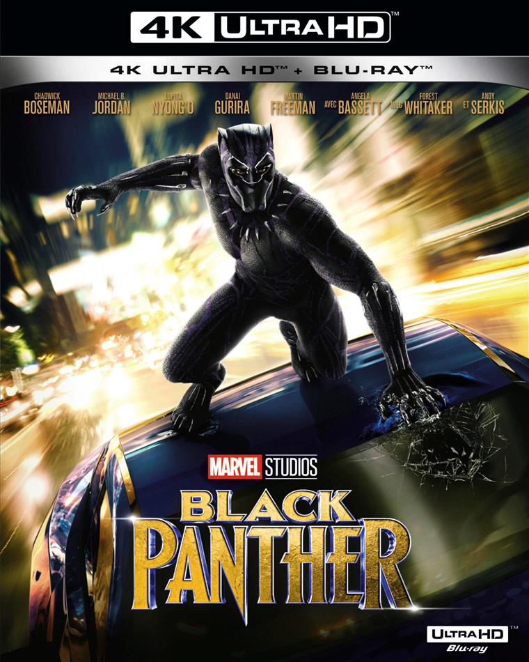 Black Panther (2018) 4K Ultra HD + Blu-ray