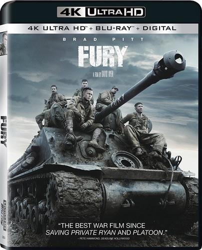 Fury (2014) 4K Ultra HD + Blu-ray
