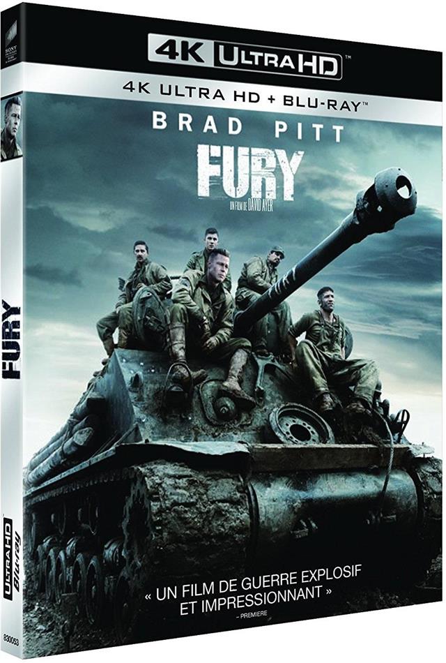 Fury (2014) 4K Ultra HD + Blu-ray
