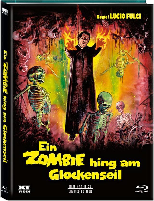 Ein Zombie hing am Glockenseil (1980) Cover D, Limited Edition, Mediabook, Remastered, Uncut, Blu-ray + DVD