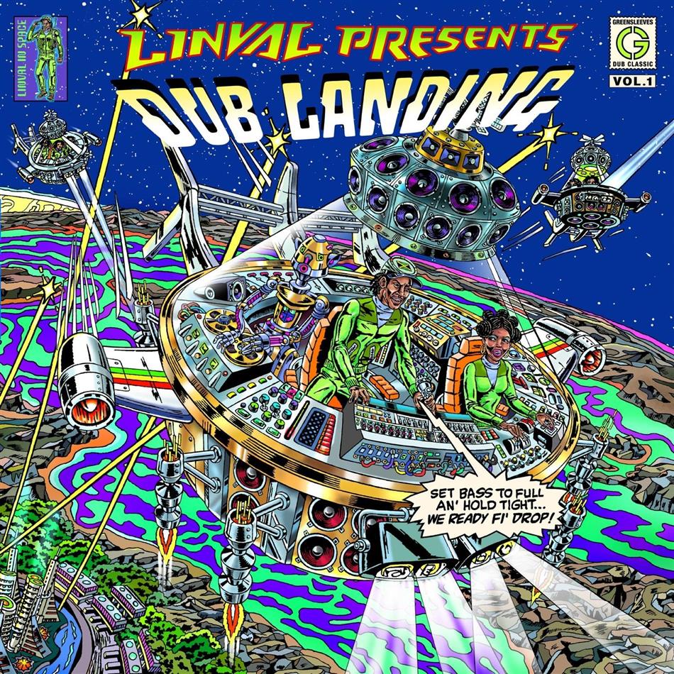 Linval Thompson - Dub Landing Vol. 1 Poster, 2 LPs