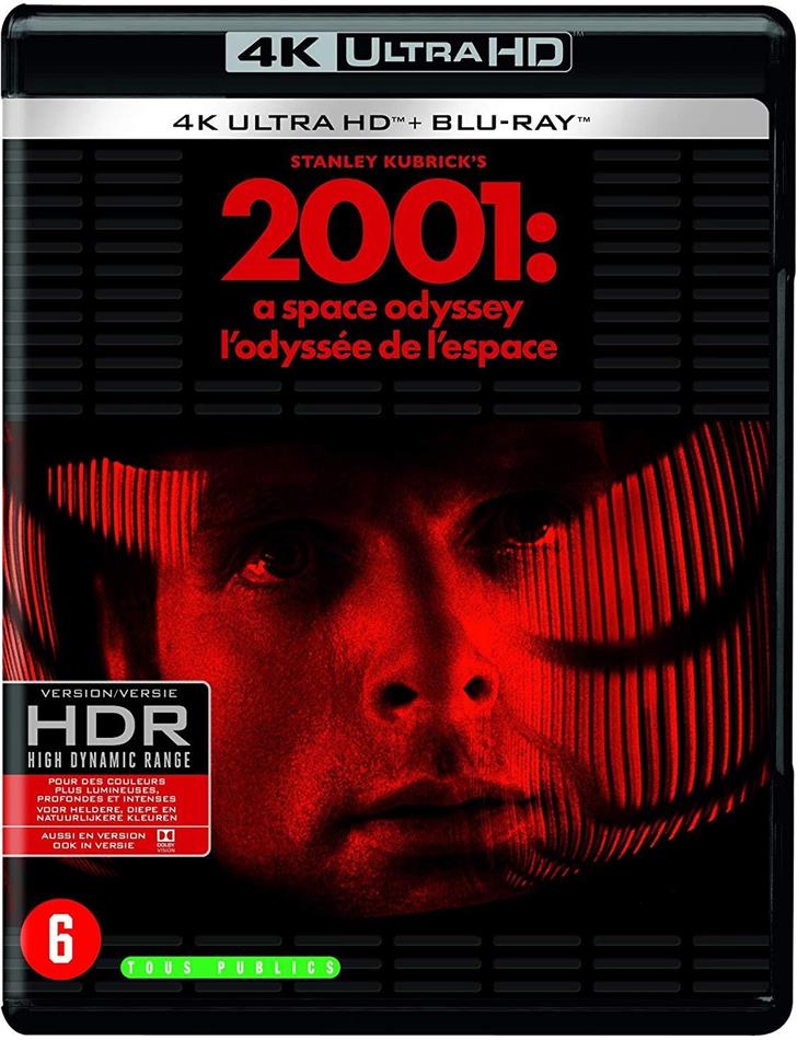 2001: a space odyssey / l'odyssée de l'espace (1968) 4K Ultra HD + Blu-ray