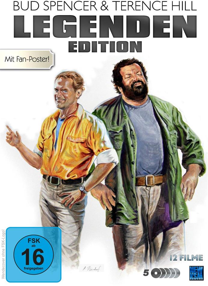 Bud Spencer & Terence Hill - Legenden Edition Limited Edition, 5 DVDs