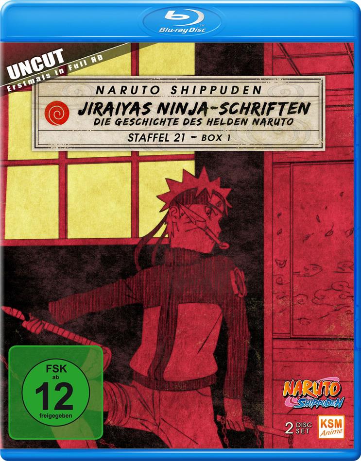 Naruto Shippuden - Staffel 21 Box 1 Uncut, 2 Blu-rays