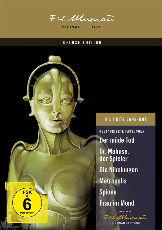 Die Fritz Lang Box Deluxe Edition, 9 DVDs
