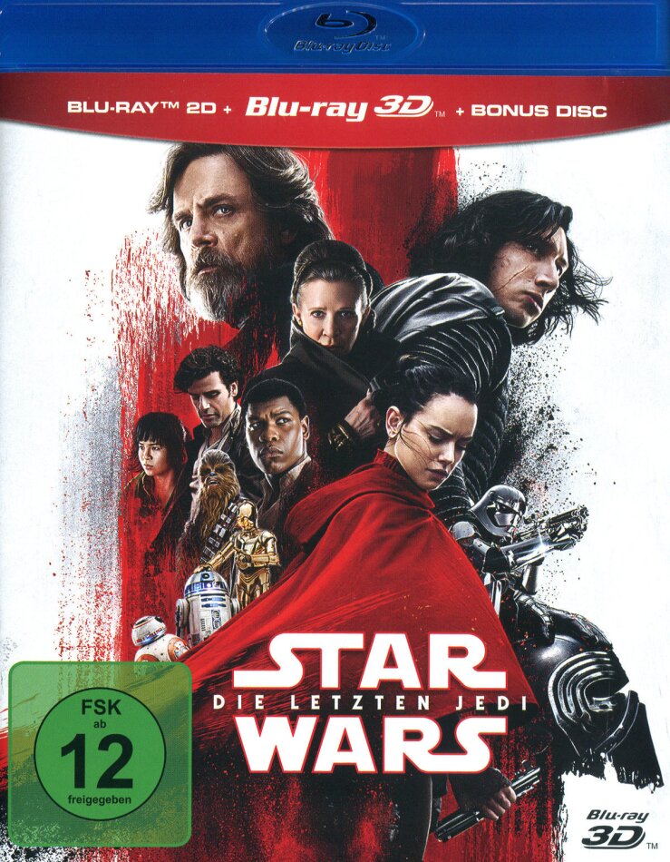 Star Wars - Episode 8 - Die letzten Jedi (2017) Blu-ray 3D + Blu-ray