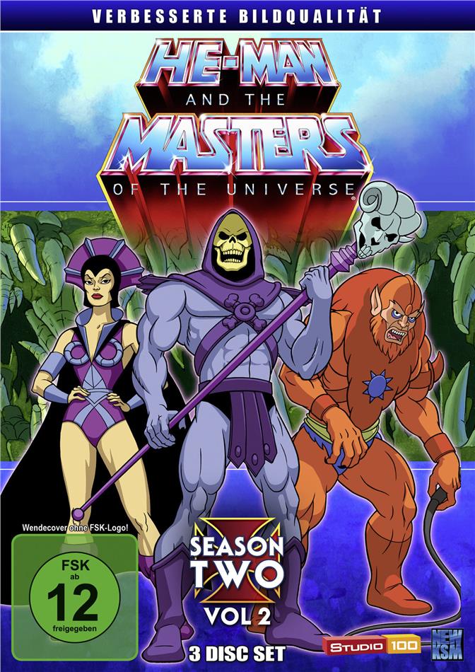 He-Man and the Masters of the Universe - Staffel 2 - Vol. 2 3 DVDs