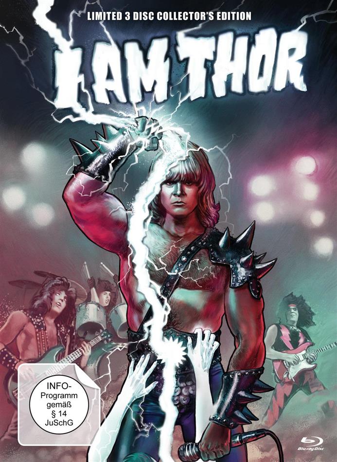 I am Thor - Jon Mikl Thor (2015) Mediabook, Blu-ray + DVD