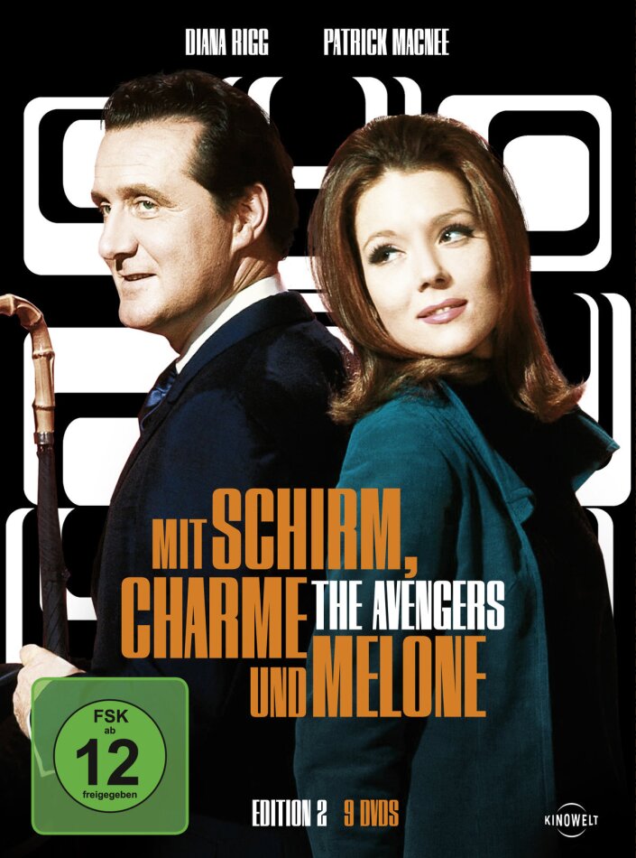 Mit Schirm, Charme und Melone - Edition 2 9 DVDs