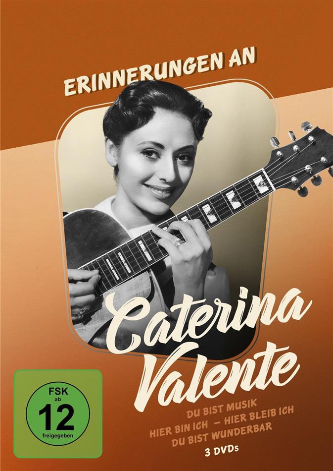 Erinnerungen an Caterina Valente 3 DVDs