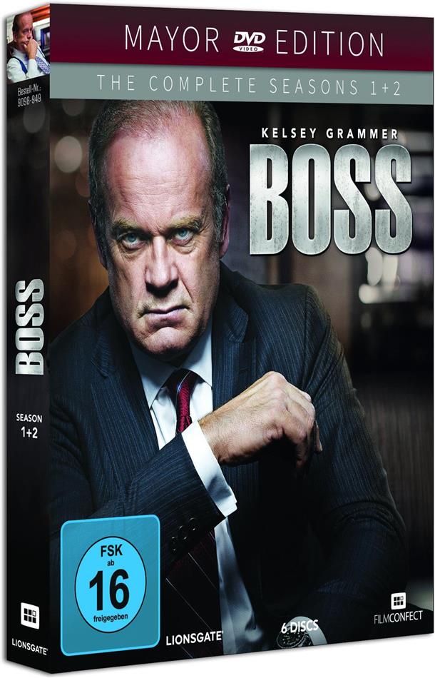 Boss - Die komplette Serie - Seasons 1+2 Mayor Edition, 7 DVDs