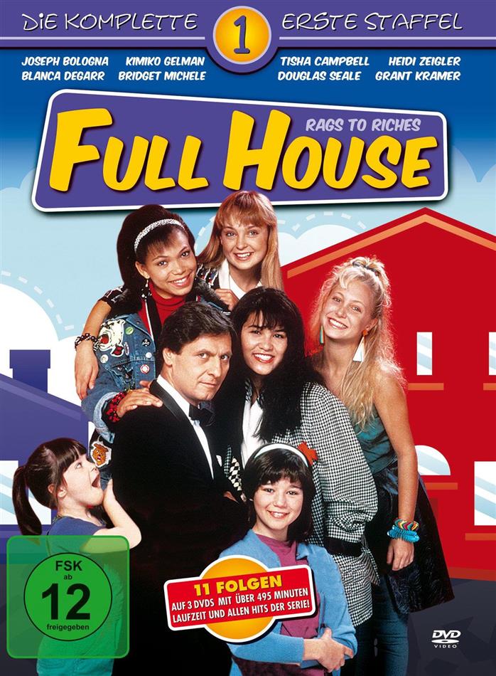 Full House - Rags to Riches - Staffel 1 (1987) 3 DVDs