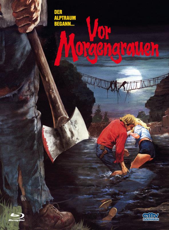 Vor Morgengrauen (1981) Cover A, Limited Edition, Mediabook, Uncut, Blu-ray + DVD