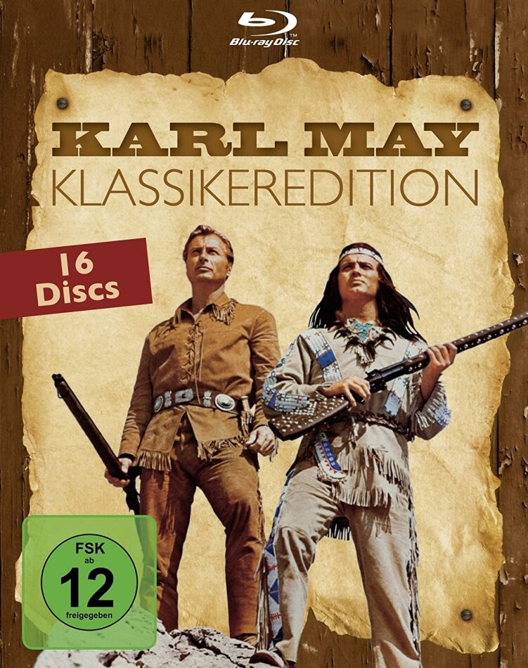 Karl May - Klassikeredition 16 Blu-rays