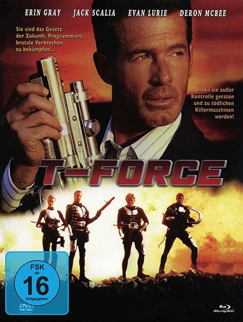 T-Force (1994) Mediabook, Uncut, Blu-ray + DVD