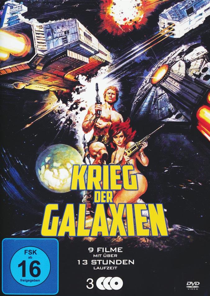 Krieg der Galaxien - 9 Filme mit über 13 Stunden Laufzeit 3 DVDs