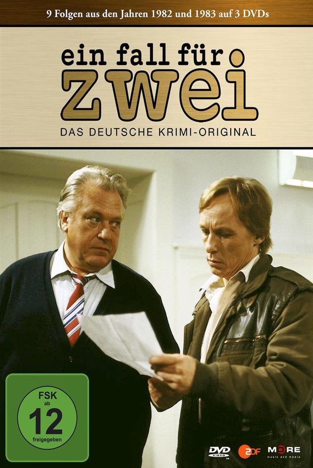 Ein Fall für Zwei - 9 Folgen aus den Jahren 1982 und 1983 3 DVDs
