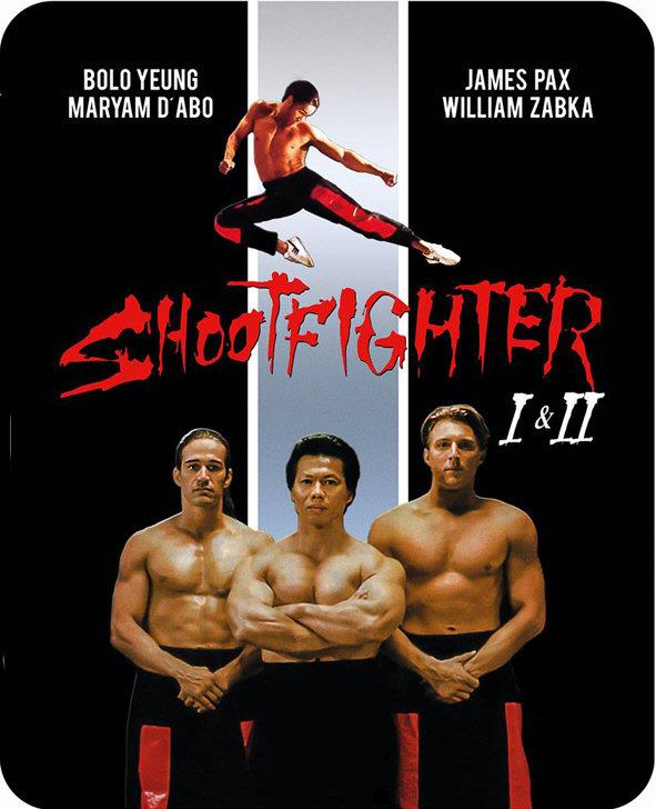 Shootfighter 1 + 2 Limited Edition, Steelbook, 2 Blu-rays + 2 DVDs