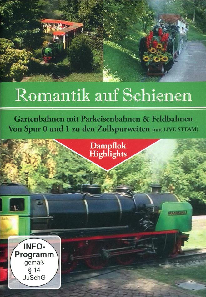 Romantik auf Schienen - Gartenbahnen mit Parkeisenbahnen & Feldbahnen